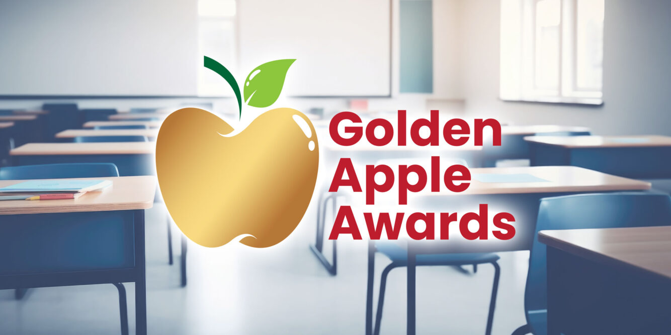 Nominate an Educator or School Employee For The 2025-2026 Golden Apple Awards